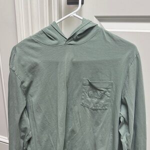 Vineyard Vines Men's Sage Hoodie Shirt